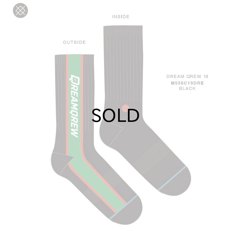 画像4: STANCE(スタンス）DREAM CREW19 BLACK (4)