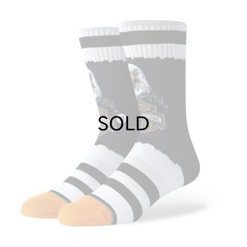 画像1: STANCE(スタンス） HARLEY BALD EAGLE(メンズ） ハーレーダビッドソンコラボ (1)