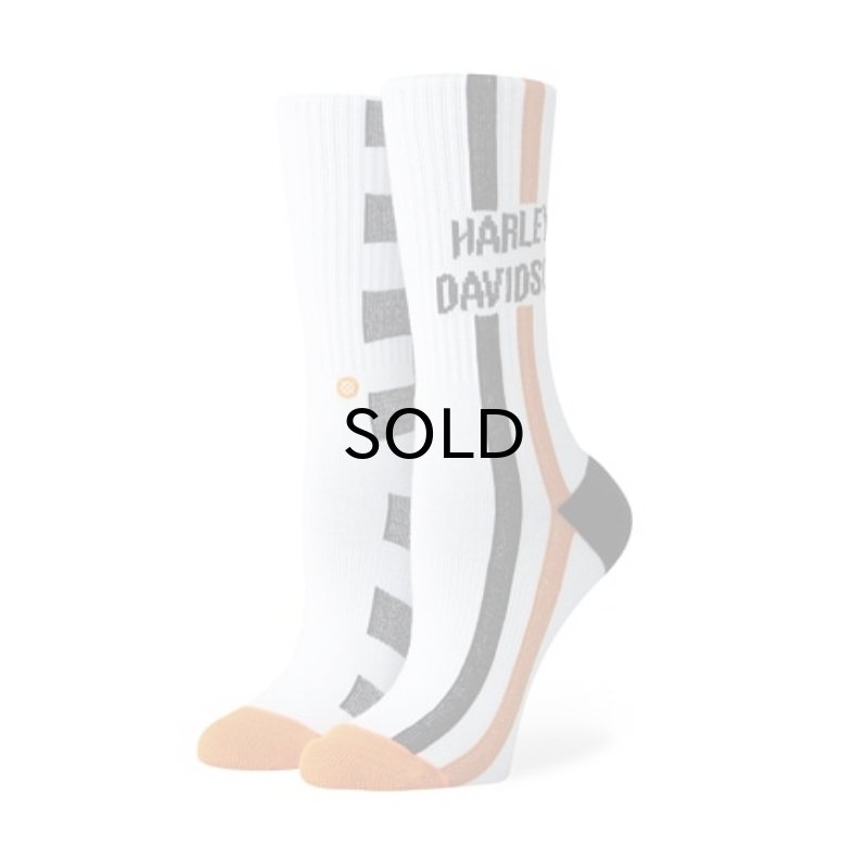 画像1: 【SALE40%OFF】STANCE(スタンス）HARLEY CHECKERS W(ウィメンズ） ハーレーダビッドソンコラボ (1)