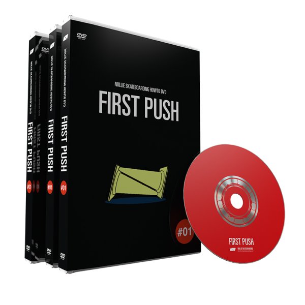 画像1: NOLLIE SKATEBOARDING(ノーリースケートボーディング）FIRST PUSH (HOW TO SKATEBOARDING DVD) (1)