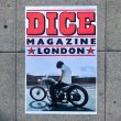 画像1: DicE MAGAZINE(ダイスマガジン）DicE London Poster(ダイス・ロンドン・ポスター) (1)