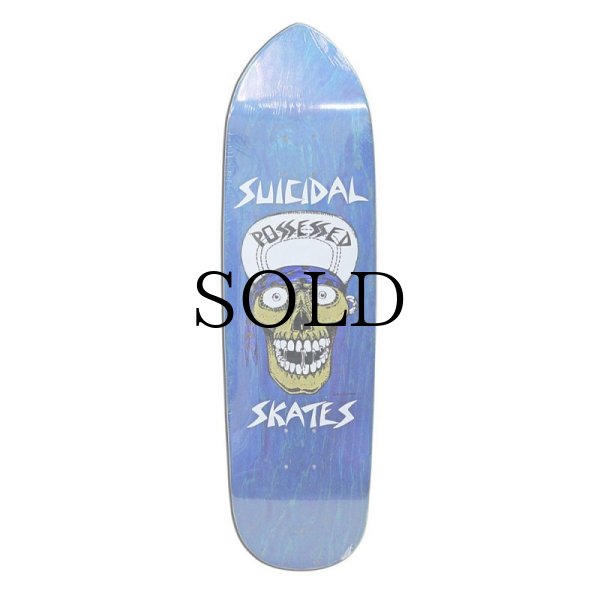 画像1: SUICIDAL　SKATEBOARD -スイサイダル・スケートボード-　PUNK POINT SKULL 8.75" (1)