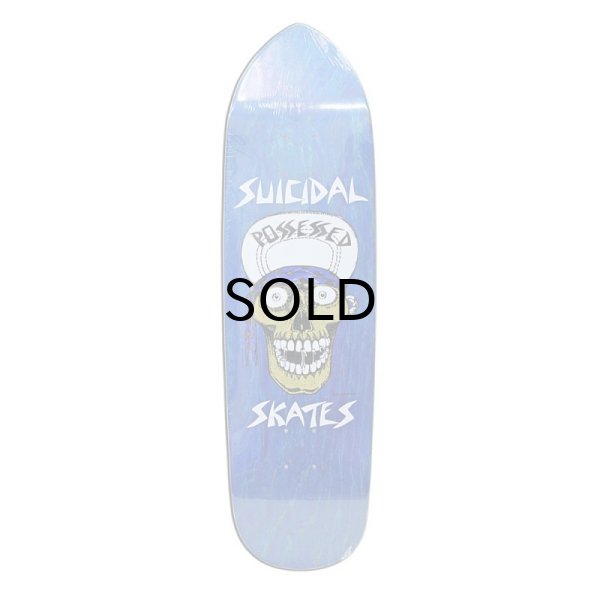 画像1: SUICIDAL　SKATEBOARD -スイサイダル・スケートボード-　PUNK POINT SKULL 8.75" (1)