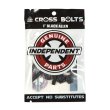 画像1: INDEPENDENT TRUCK（インディペンデント ・トラック）クロスボルツ 1" （25.4mm)ブラック (1)