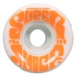 画像1: OJ wheels (OJウィール) ミニ・スーパージューシー 78A/55MM(WHITE/OR) (1)