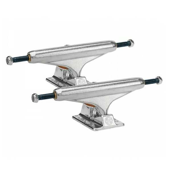 画像1: INDEPENDENT TRUCK（インディペンデント・トラック）ステージ11 FOGET TITANIUM STANDARD SILVER159（前後セット） (1)
