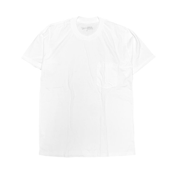 画像1: 【Brand New】UNION LINE ユニオンライン10331 S/S クルーネック・ポケットTシャツ MADE IN USA（ホワイト） (1)