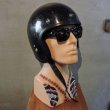 画像3: Vintage Helmet（ビンテージヘルメット）DAIEI H-50 1970年代 ダークグリーン・フレーク 58〜60cm【内装リペア済み】 (3)