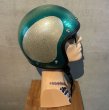 画像6: Vintage Helmet（ビンテージヘルメット）SHOEI DS D-3 1966年代 ラメ・フレーク 表記Mサイズ 対応58〜60cm【内装リペア済み】 (6)