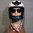 画像9: Vintage Helmet（ビンテージヘルメット）SAFETECH FLAMES 1970年代　ラメ・フレーク・マルチカラー・表記サイズ 9/73 LARGE 対応60〜62cm【内装リペア済み】 (9)