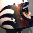 画像7: Vintage Helmet（ビンテージヘルメット）SAFETECH FLAMES 1970年代　ラメ・フレーク・マルチカラー・表記サイズ 9/73 LARGE 対応60〜62cm【内装リペア済み】 (7)