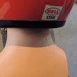 画像6: Vintage Helmet（ビンテージヘルメット）純正シールド付き BELL STAR オレンジ L対応58〜60cm【内装リペア済み】 (6)