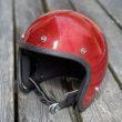 画像1: Vintage Helmet（ビンテージヘルメット）68〜70s AMA GLOUP1 レッドフレーク L対応58cm相当【内装リペア済み】 (1)