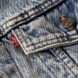 画像6: 96年 Levi's（リーバイス ）70699 ライニング・フランネル・デニムジャケット Made in USA/サイズ表記S (6)