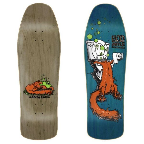 画像1: SANTA CRUZ(サンタクルーズ) RE-ISSUE Boyle Sick Cat Reissue 9.99in x 31.78in (1)