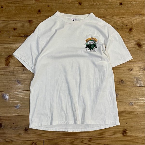 画像2: Vintage/Used 93s Ballparks of the American League S/S T-shirt (Single stitch) (2)