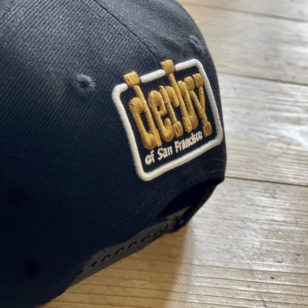 画像3: Dorby Of San Francisco(ダービーオブサンフランシスコ)ゴールド・ロゴ・スナットパック・キャップ (3)