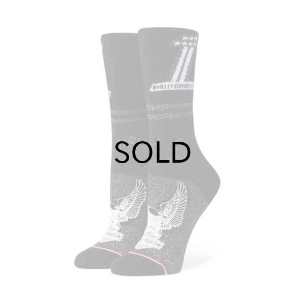 画像1: 【SALE40%OFF】STANCE(スタンス） NUMBER ONE HARLEY(ウィメンズ） ハーレーダビッドソンコラボ (1)
