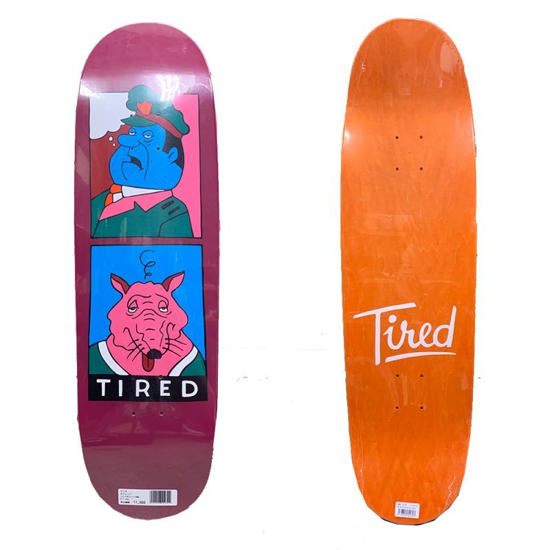 TIRED SKATEBOARDS (タイレッド スケートボード)COP AND RAT 1989