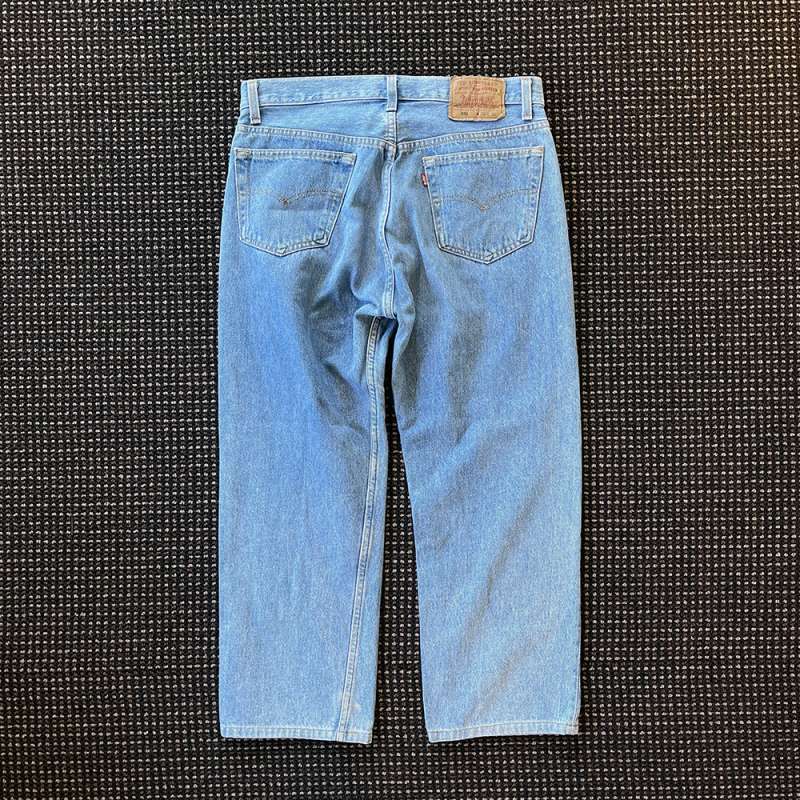 Vintage/Used】LEVI'Sリーバイス501 90s トップ裏552 MADE IN USA/36