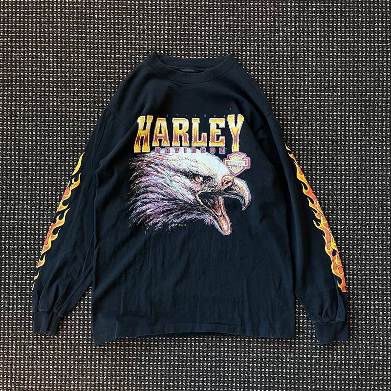 Harley-Davidson（ハーレーダビッドソン）90年代ロングスリーブ 